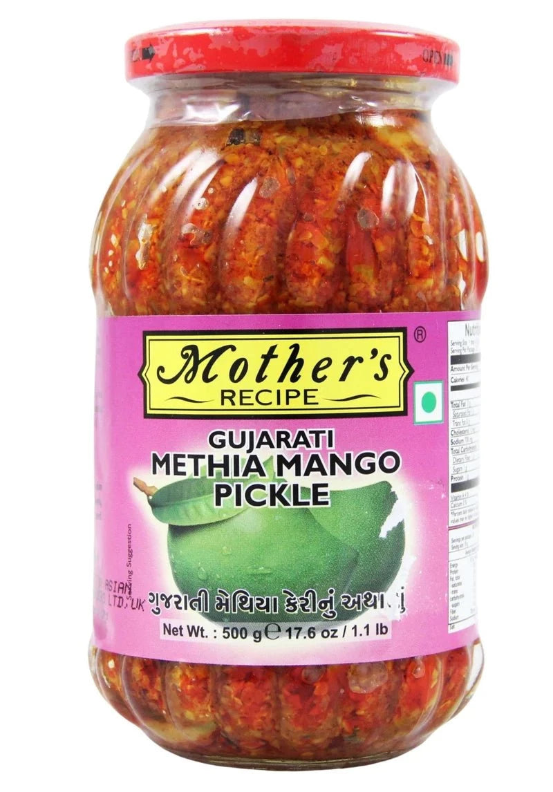 Mother's Recipe Gujarati Methia Mango  Pickle MirchiMasalay