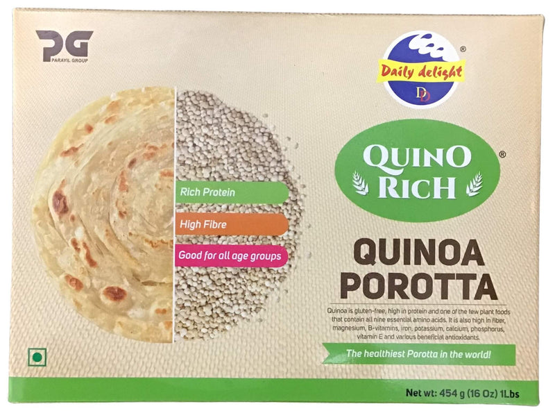 Daily Delight Quinoa Parotta | MirchiMasalay