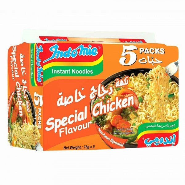 Indomie Instant Noodles: Barbecue Chicken (5-pack)