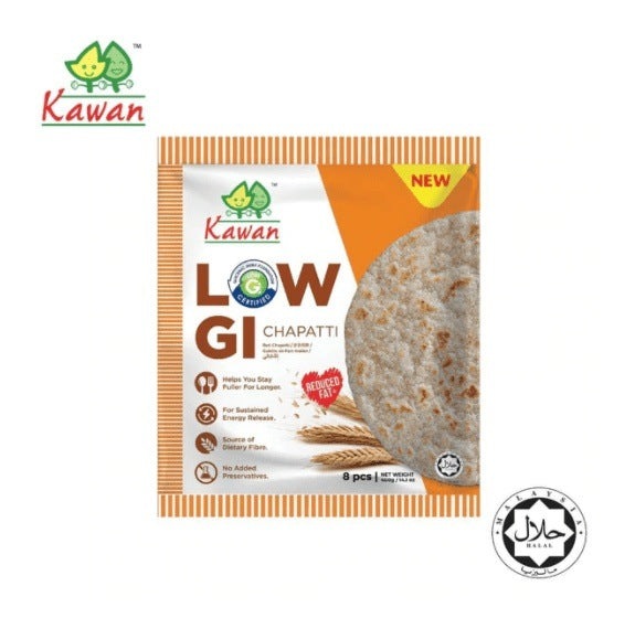 KAWAN Low GI Chapati Value Pack (16 pcs) | MirchiMasalay