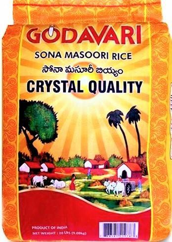 Godavari Crystal Sonamasoori Rice Pita Plus