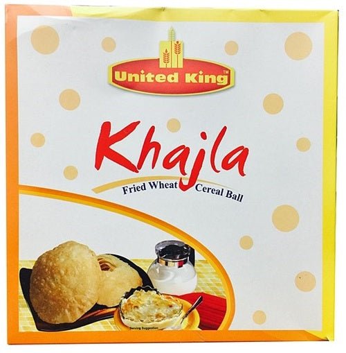 United King Khajla Fried Wheat Cereal Ball MirchiMasalay