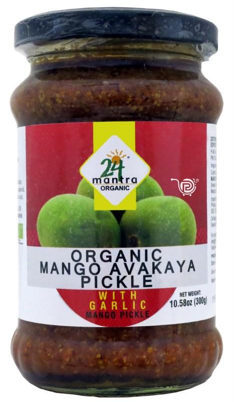 24 Mantra Organic Mango Avakaya (with garlic) MirchiMasalay
