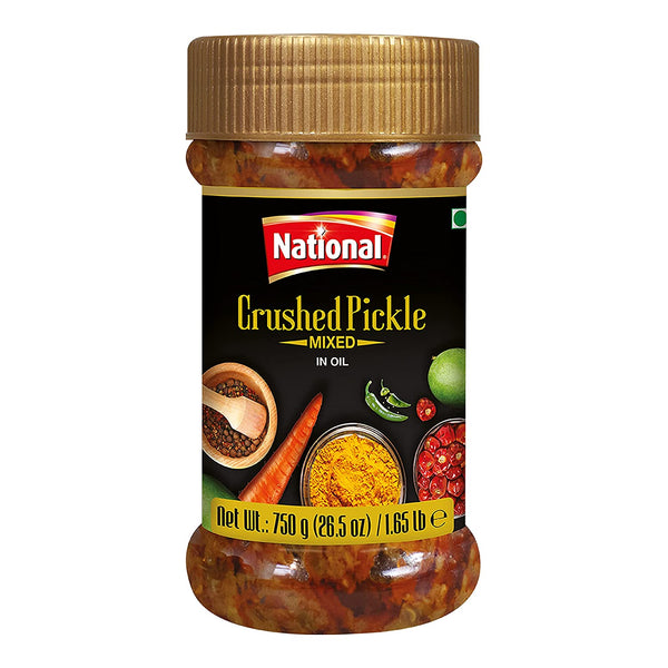 National Crushed Pickle (Mixed In oil) MirchiMasalay