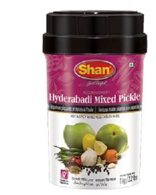 Shan Hyderabadi Mixed Pickle MirchiMasalay
