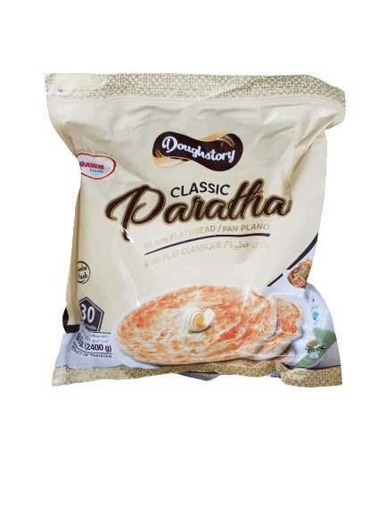 Doughstory Plain Paratha Value Pack (30pcs) | MirchiMasalay