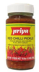 Priya Red Chilli Pickle (With Garlic) MirchiMasalay
