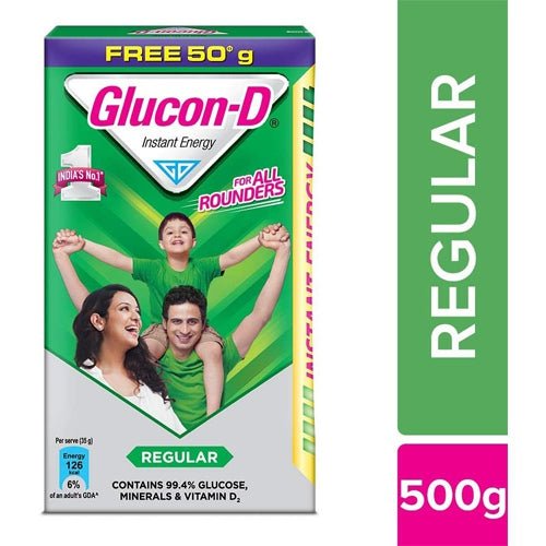 Glucon-D Glucose Beverage Mix Regular MirchiMasalay