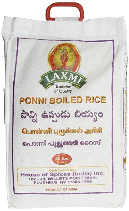 Laxmi Ponni Boiled Rice MirchiMasalay