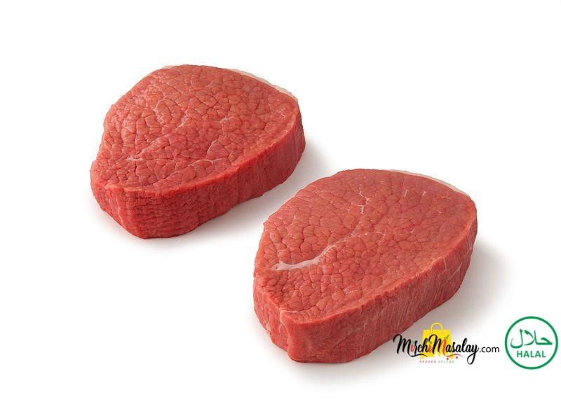 Halal Beef Top Round Steak MirchiMasalay