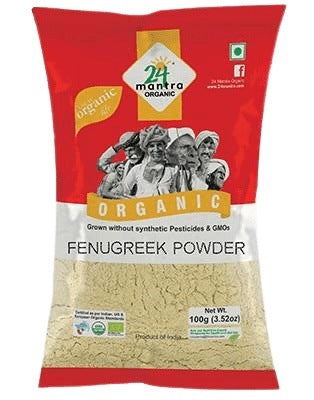 24 Mantra Organic Fenugreek Powder ( Methi Powder) MirchiMasalay