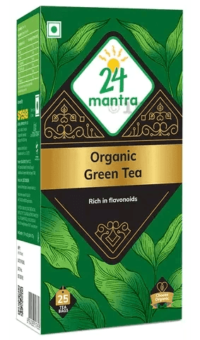 24 Mantra Organic Green Tea MirchiMasalay