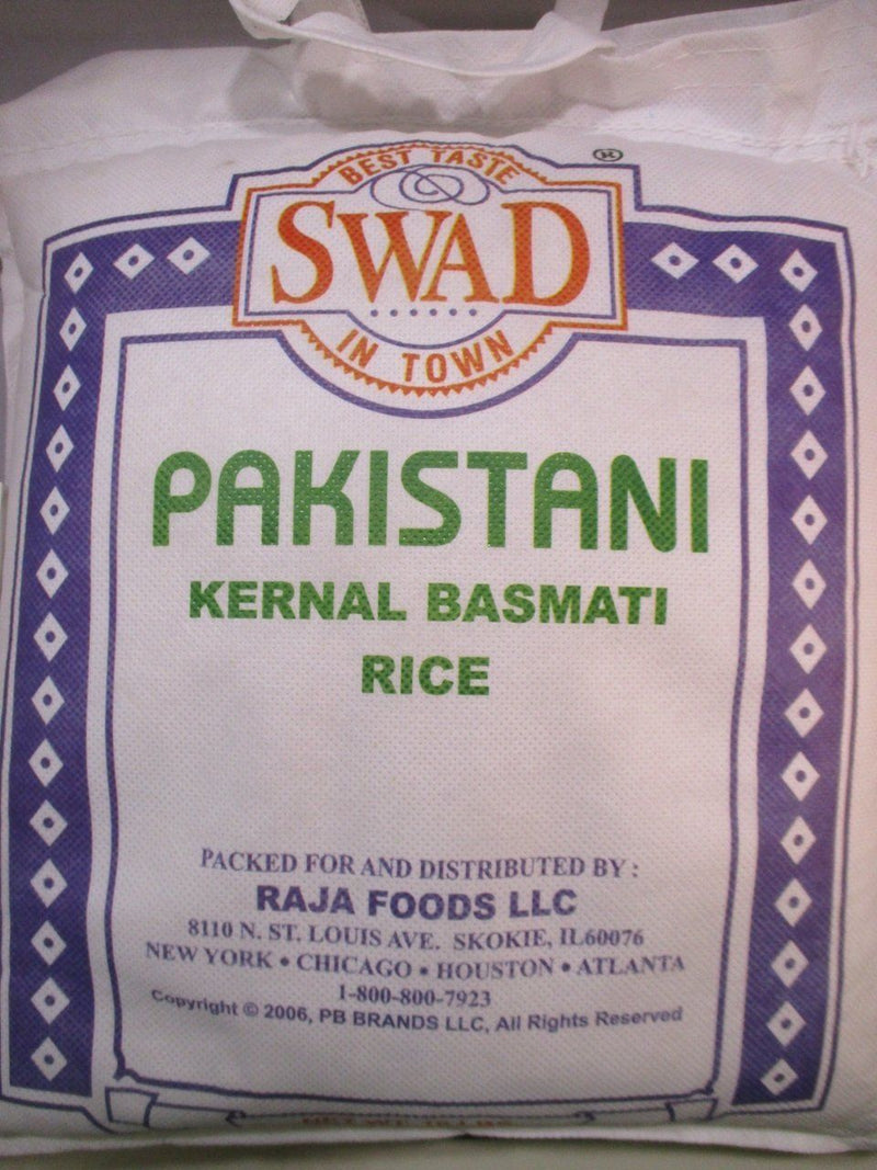 Swad Pakistani Kernal Basmati Rice MirchiMasalay