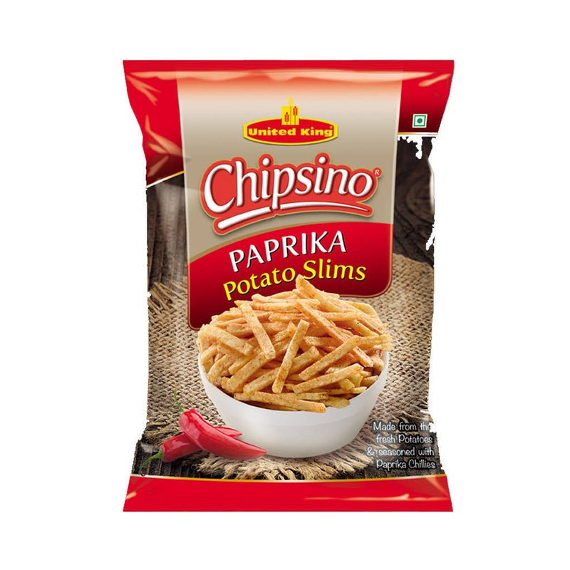 United King Chipsino Paprika Potato Slims Chips MirchiMasalay