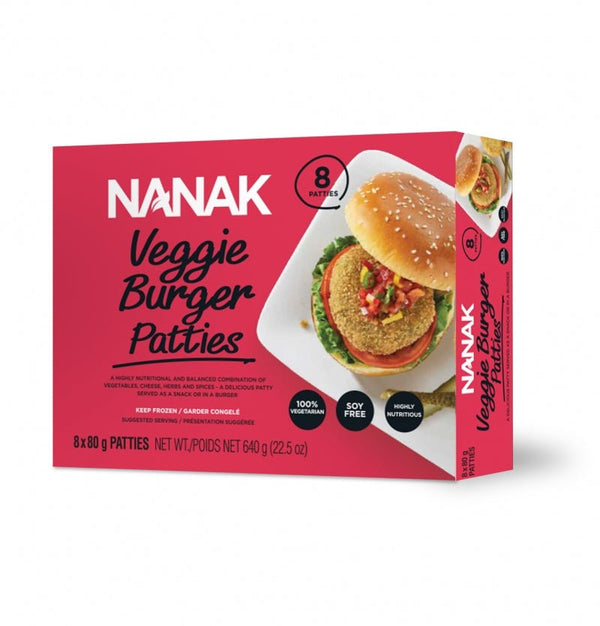 Nanak Veggie Burger Patties | MirchiMasalay