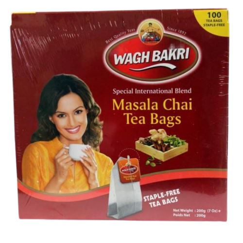Waghbakri Masala 100 Tea Bags MirchiMasalay